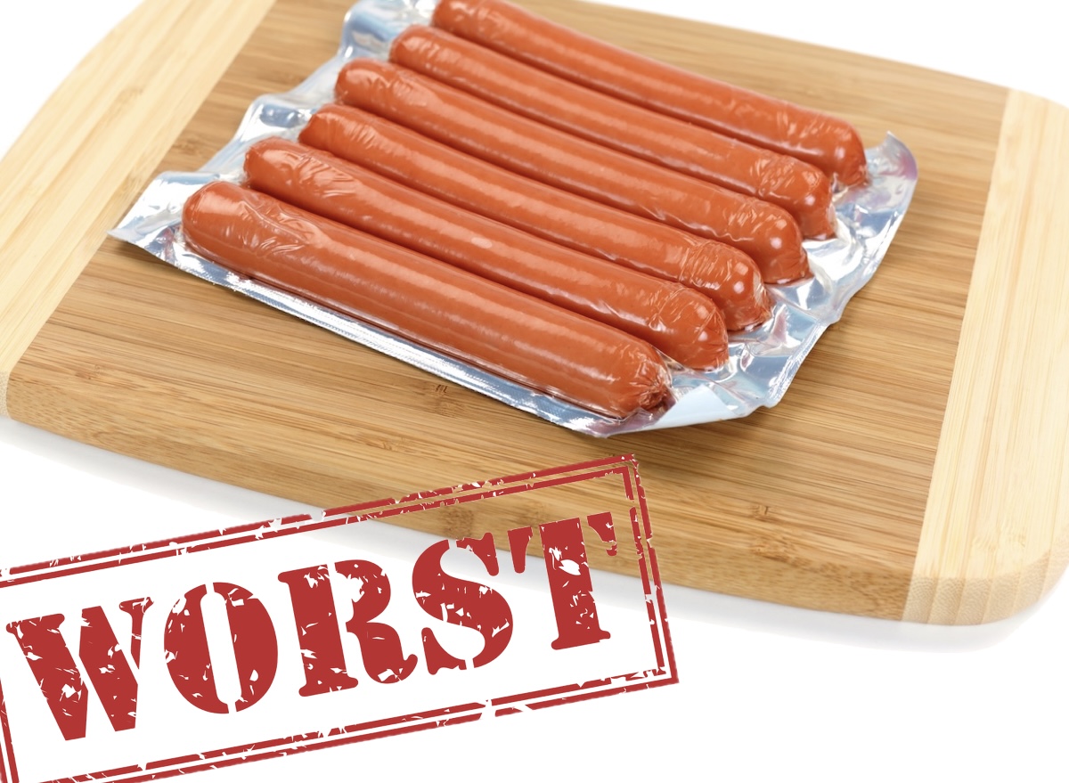 Hot dogs, worst, fillers