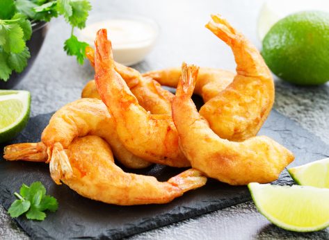 Two-Ingredient Beer-Battered Shrimp